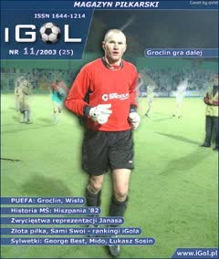 Okładka miesięcznika iGol, numer 25
