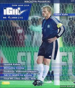 Okładka miesięcznika iGol, numer 30