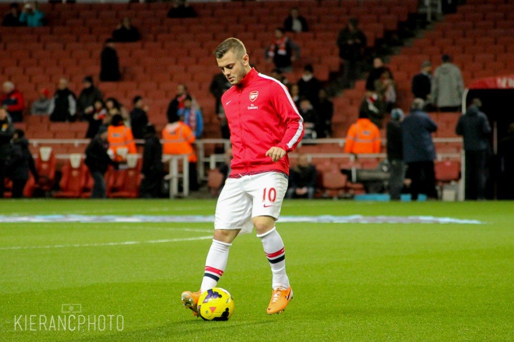 Niesforny wychowanek Wilshere
