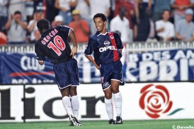 Throwback Thursday: Ronaldinho i Jay-Jay Okocha w PSG