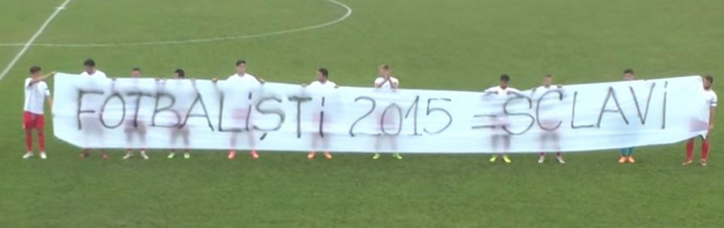 Rumuńscy piłkarze są traktowani jak niewolnicy