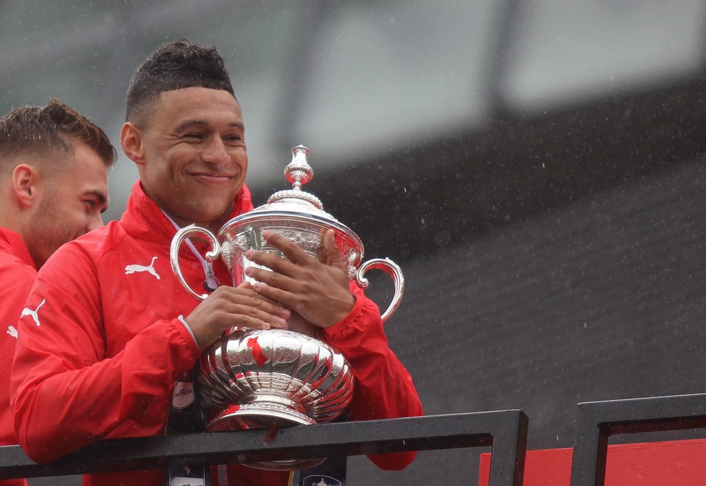 Alex Oxlade-Chamberlain znaczy przywódca