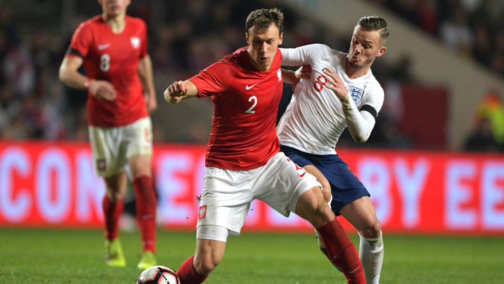 Krystian Bielik w formie po kontuzji. Może pakować się na Euro?