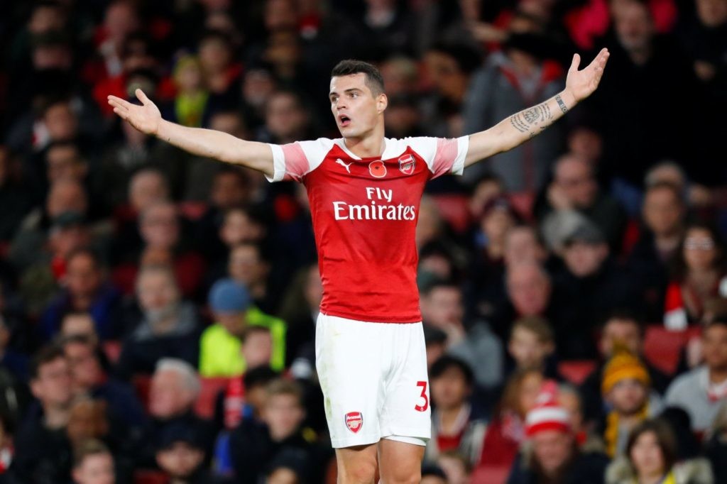 Granit Xhaka w Arsenalu to postać tragiczna