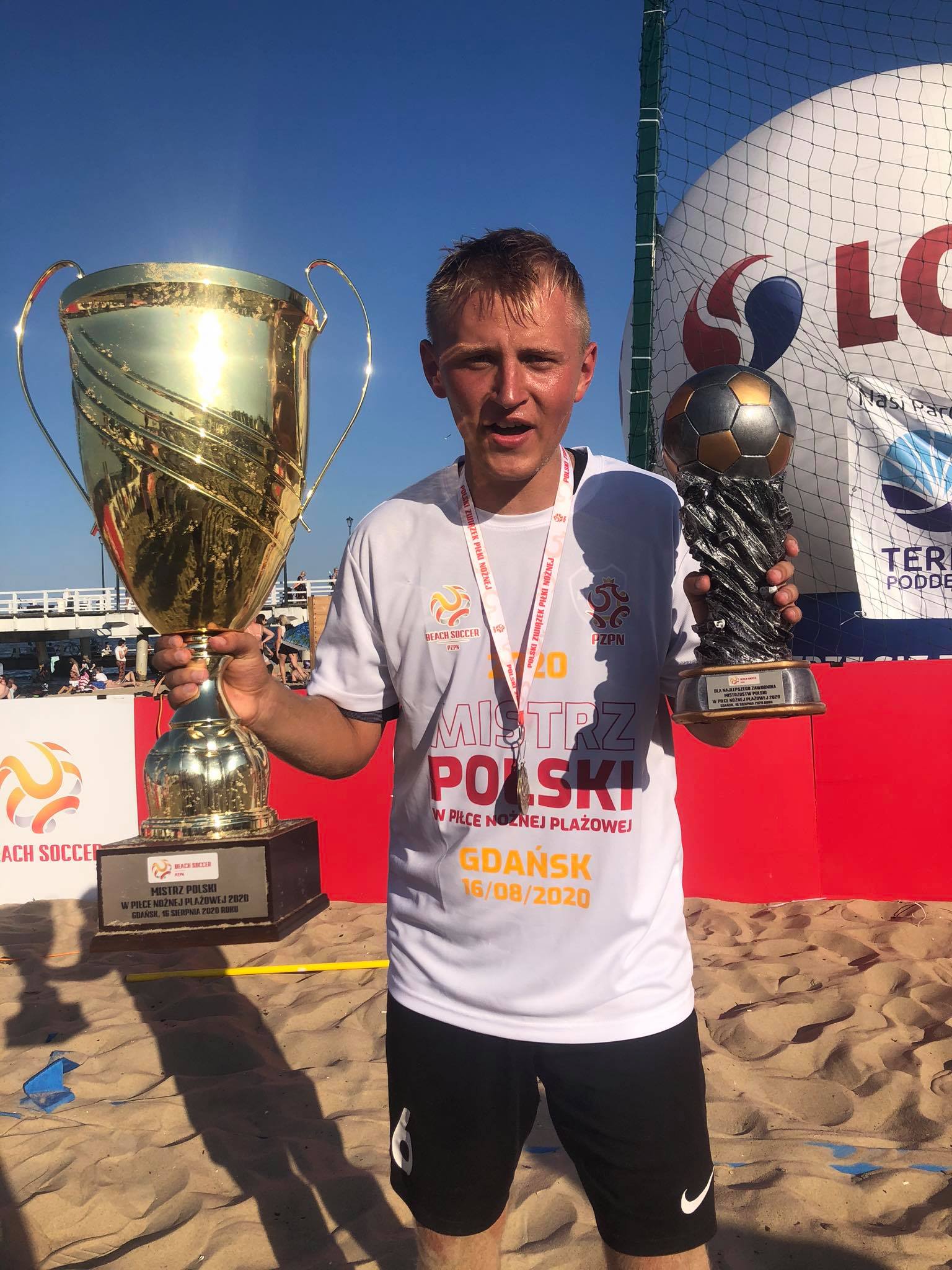 Jakub Bistuła – MVP mistrzostw Polski w beach soccerze (WYWIAD)