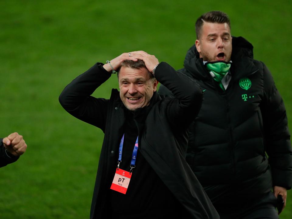 Rebrow królem Budapesztu. Ferencvaros w Lidze Mistrzów