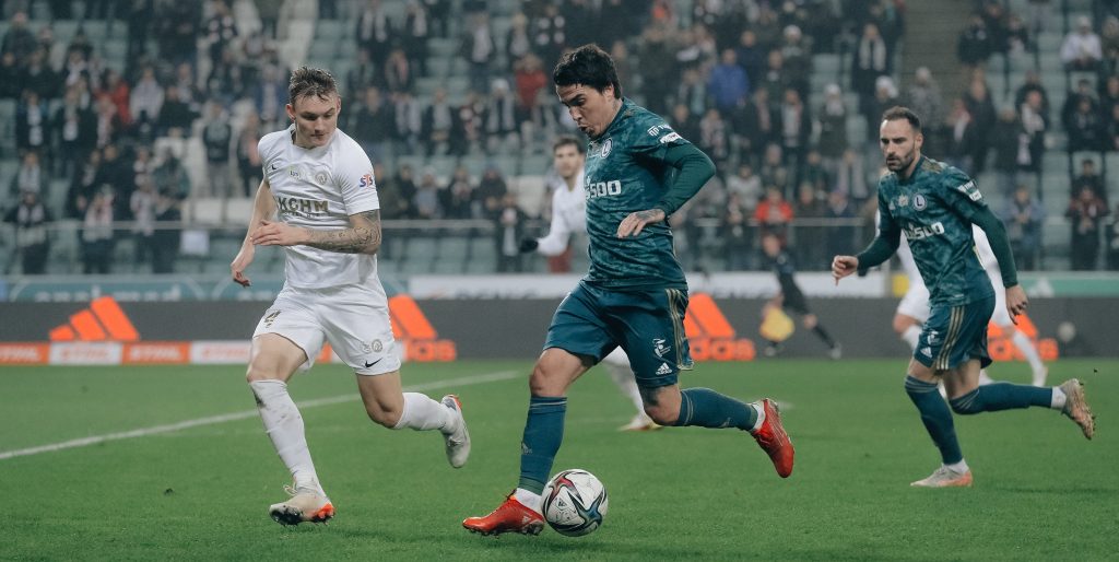 Legia Warszawa opuszcza strefę spadkową