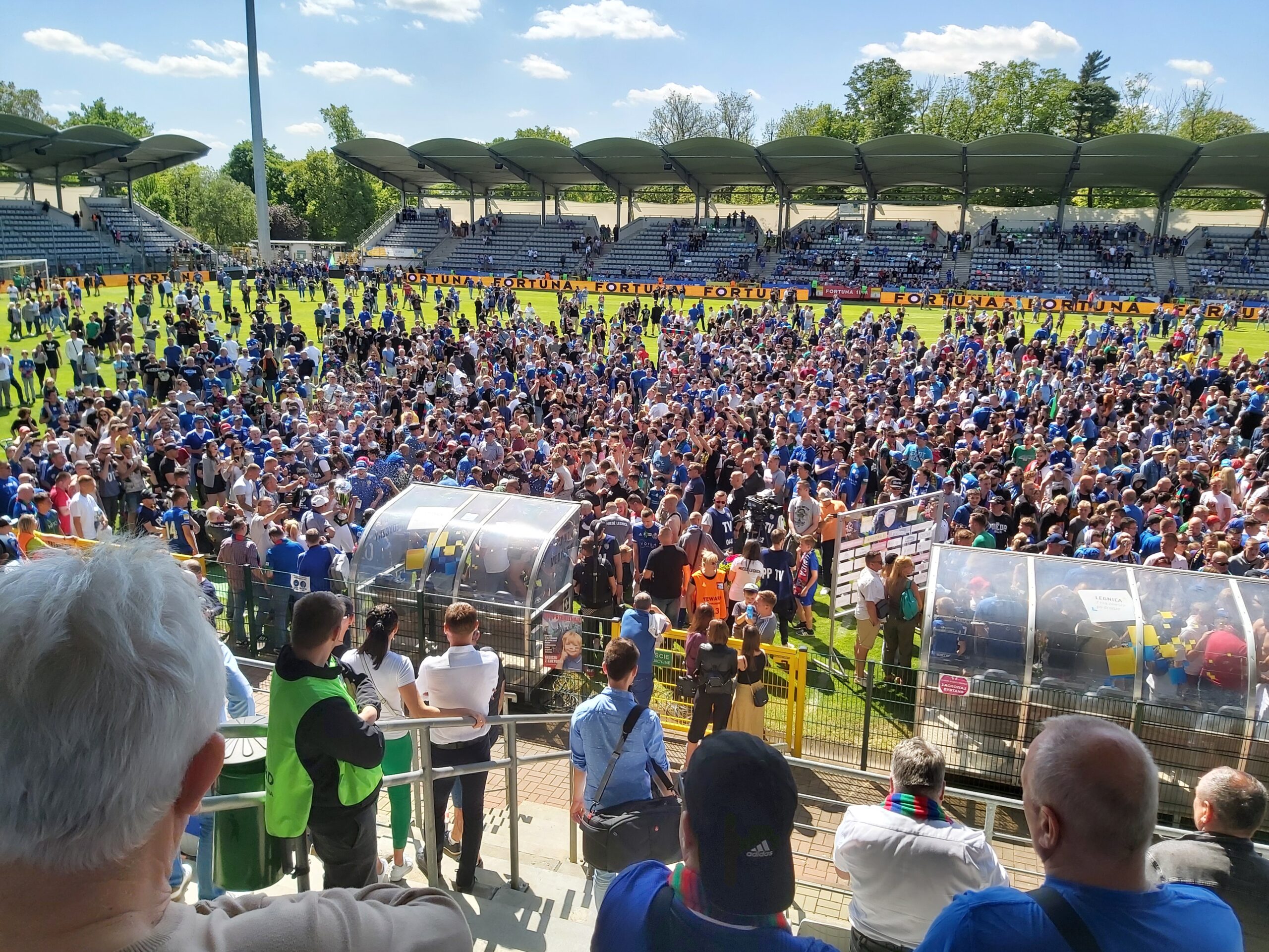 Legnica świętuje awans. Miedź wygrywa z Widzewem Łódź