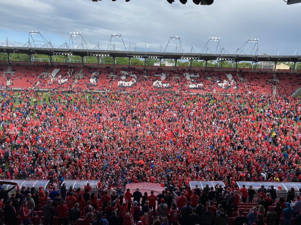 Widzew Łódź po ośmiu latach wraca tam, gdzie jego miejsce!