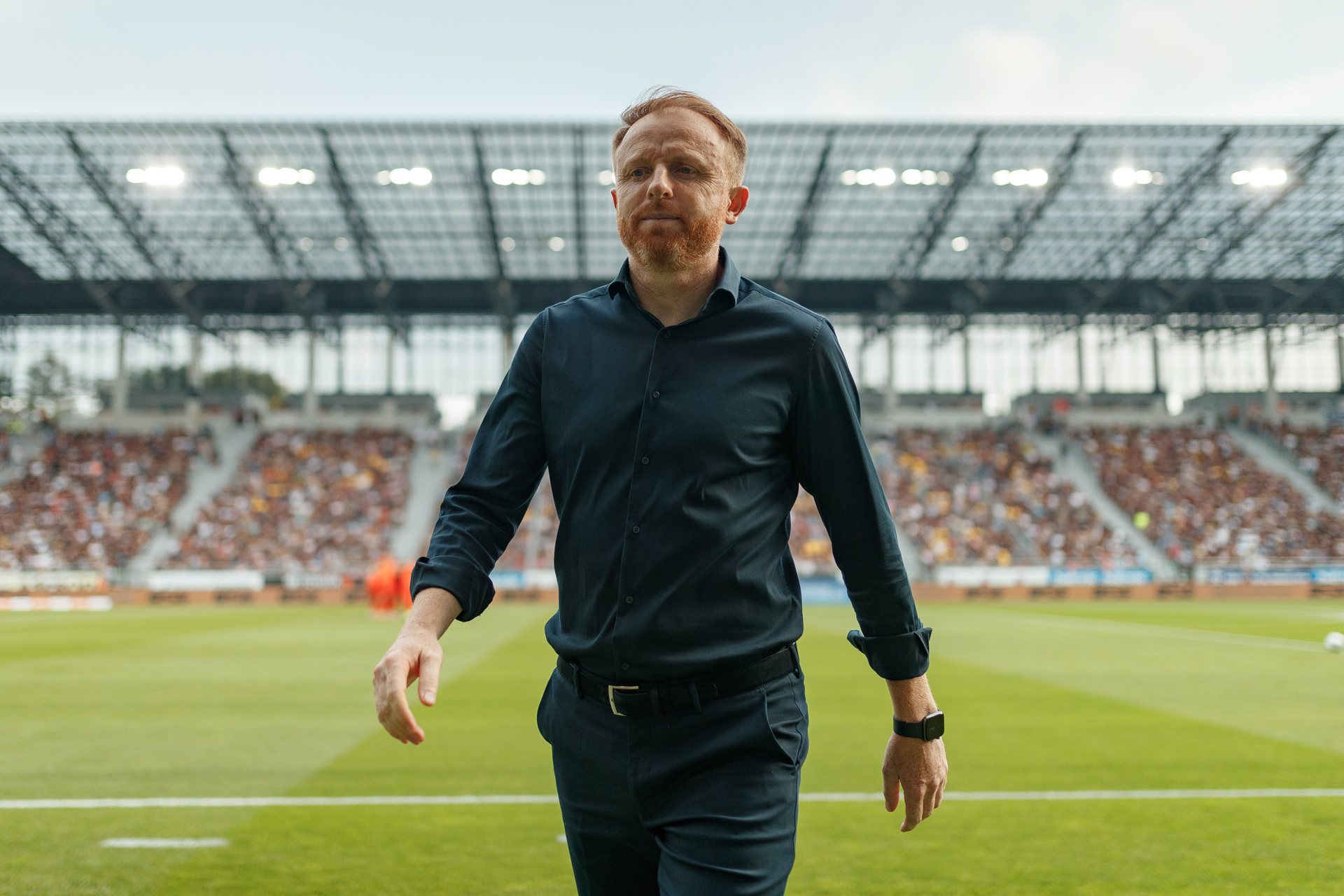 Piotr Stokowiec i ŁKS. Trudne początki nowego szkoleniowca beniaminka