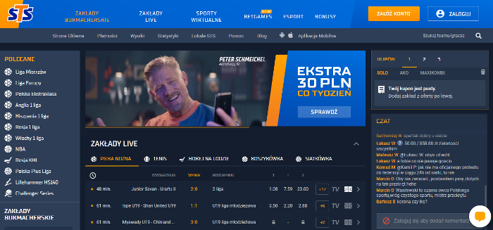 STS Opinie – Recenzja Bukmachera. Sprawdź czy warto!