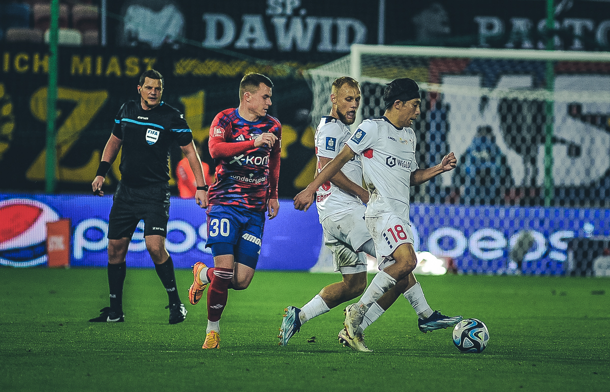 Daisuke Yokota w swoim najlepszym wydaniu punktuje Raków