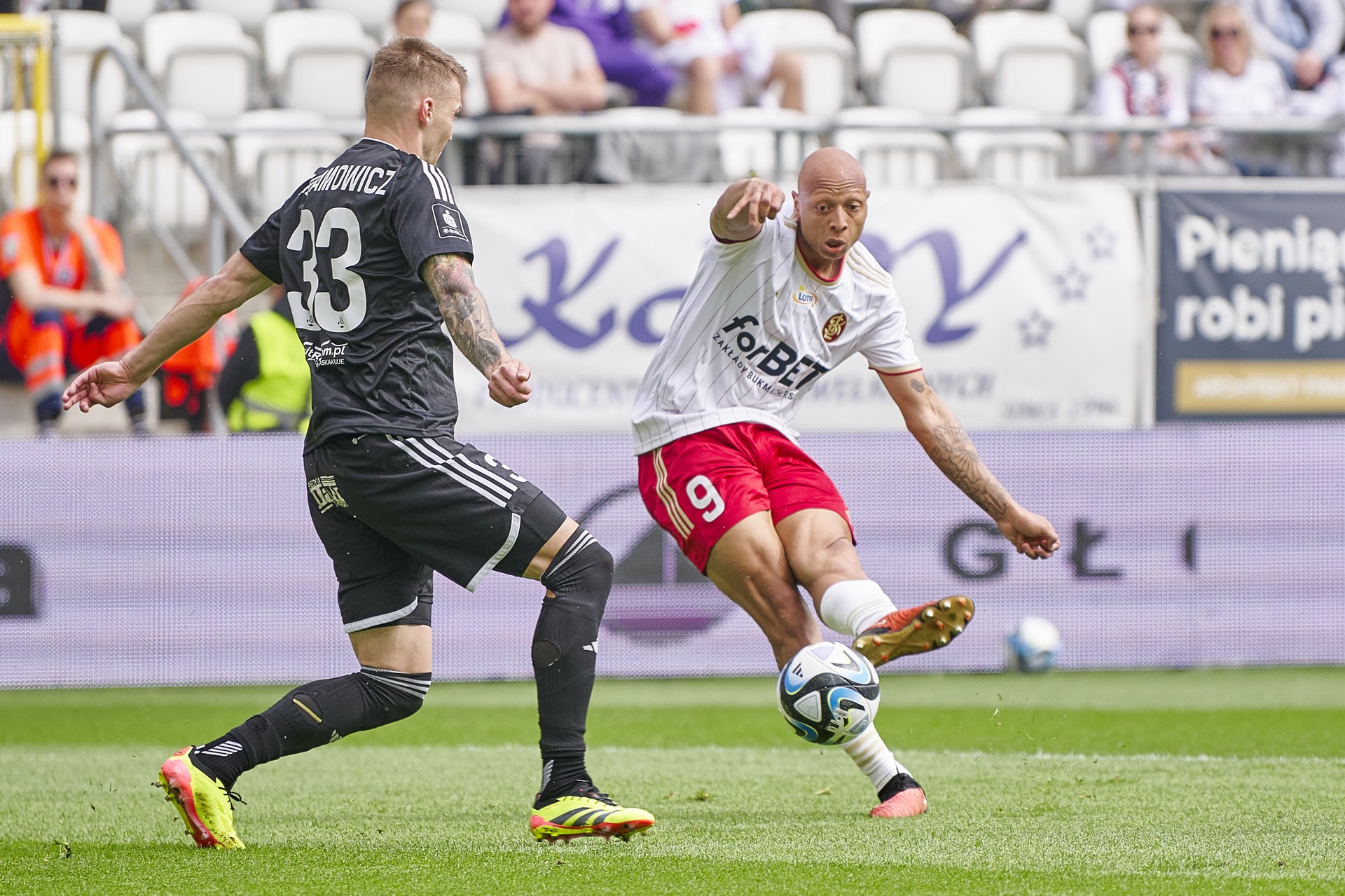 Kay Tejan show. ŁKS lepszy od Radomiaka