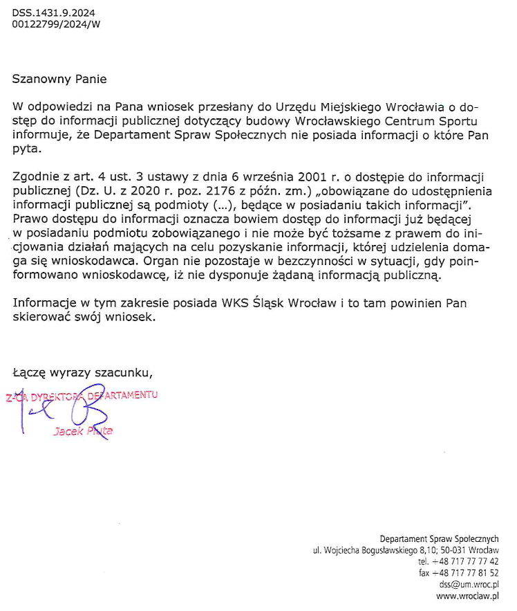 Wrocławskie Centrum Sportu