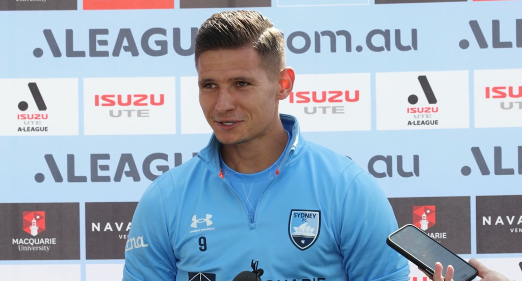 Patryk Klimala przekracza oczekiwania australijskich kibiców