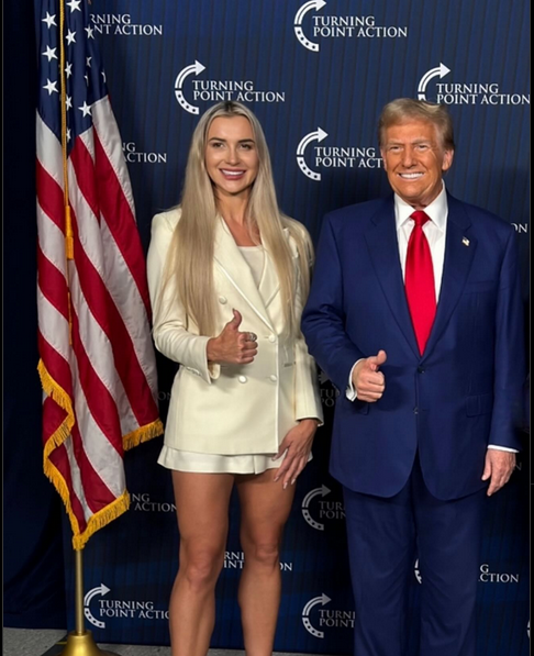 Kinga Strogoff i Donald Trump