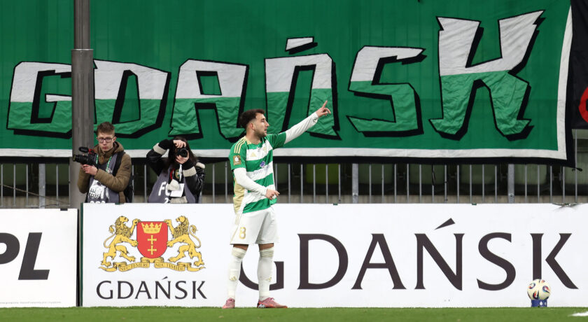 Lechia Gdańsk coraz bliżej zapewnienia sobie spokoju