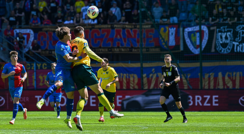GKS Katowice nie podbił nowego terytorium