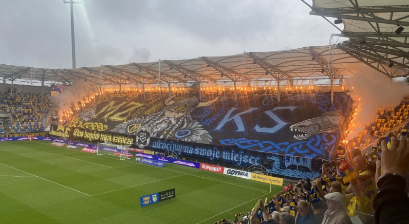 Arka Gdynia wygrywa drugi mecz z rzędu, a Vladislavs Gutkovskis strzela hat-tricka