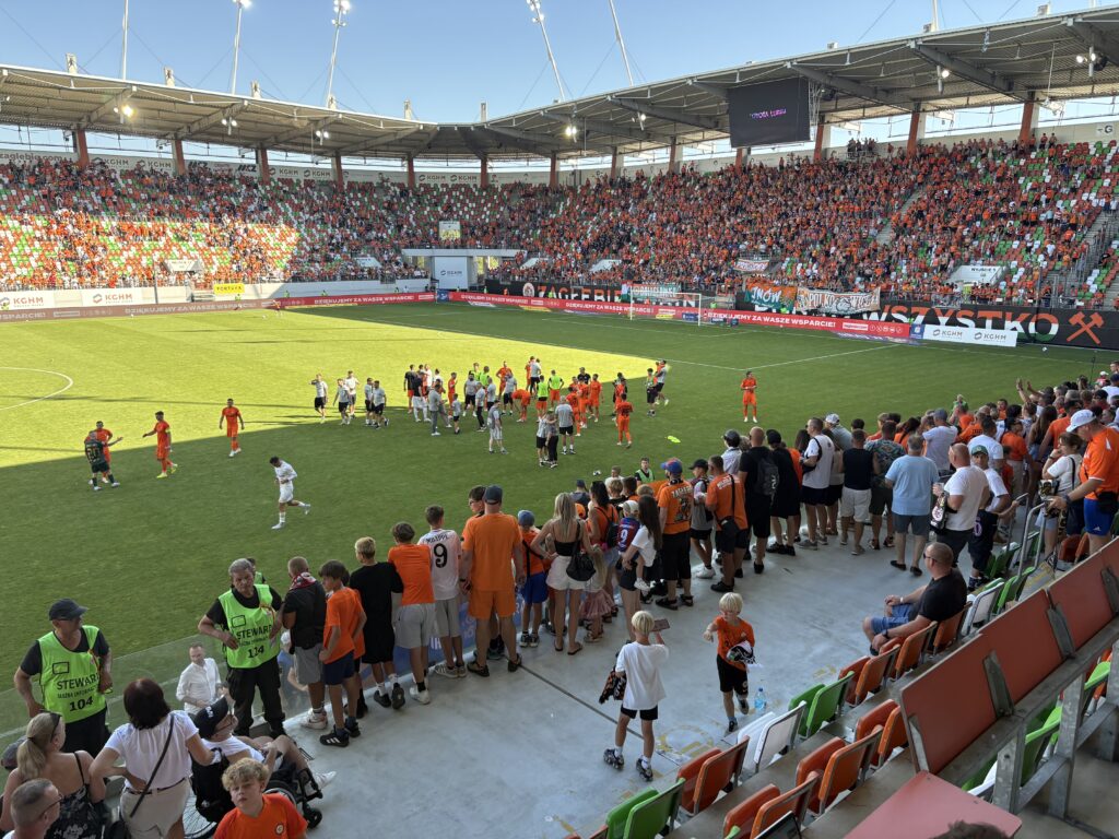 Śląsk Wrocław nie wygrywa w pierwszych derbach po rocznej przerwie