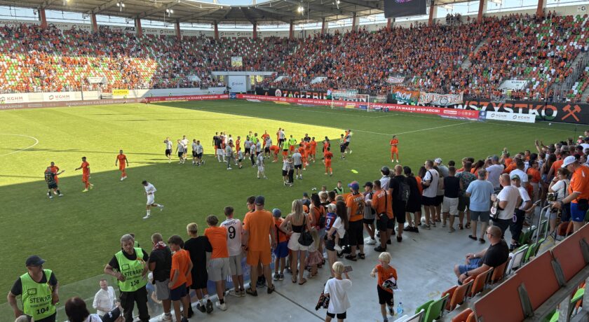 Śląsk Wrocław nie wygrywa w pierwszych derbach po rocznej przerwie
