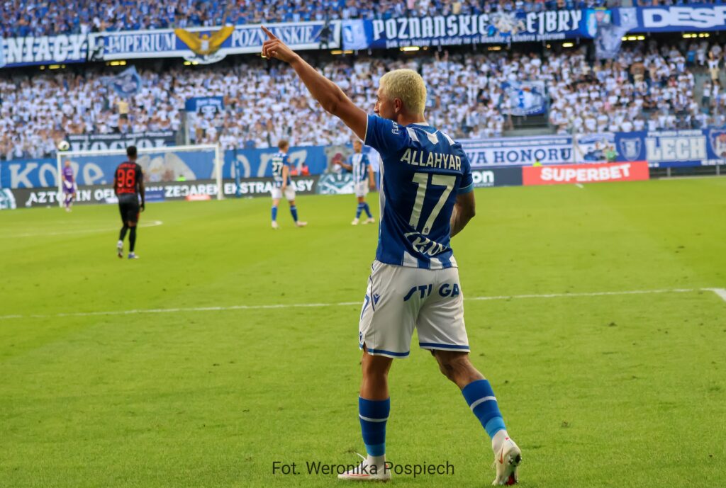 Lech Poznań miażdży KI Klaksvik aż 5-0!