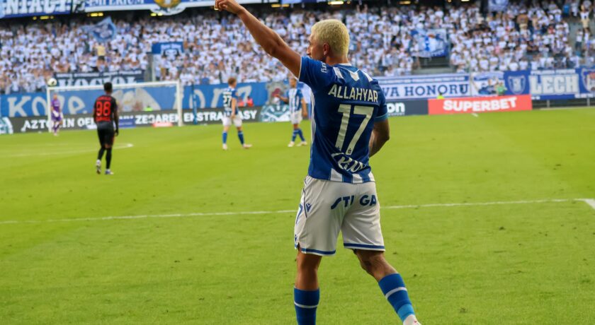 Lech Poznań miażdży KI Klaksvik aż 5-0!