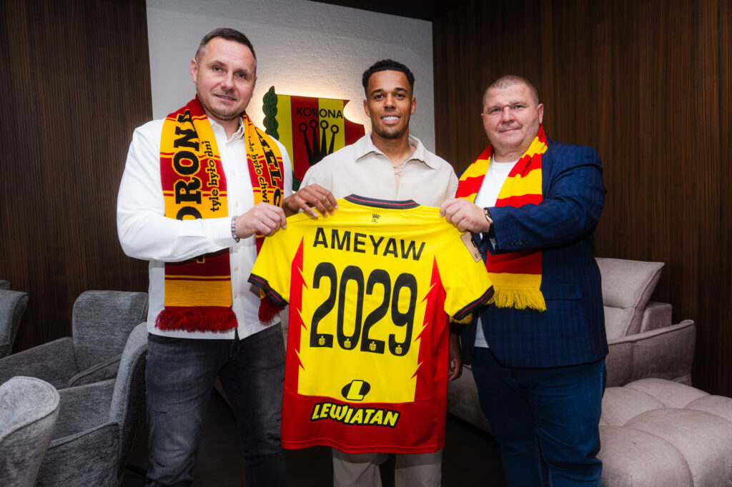 Michael Ameyaw nowym zawodnikiem Korony Kielce!