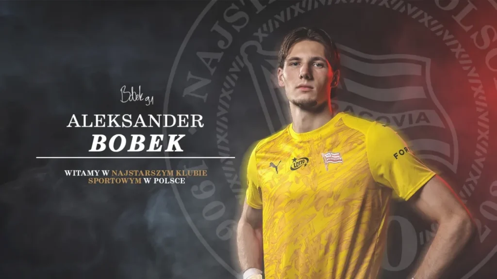 Mimo zamkniętego okna transferowego Aleksander Bobek został piłkarzem Cracovii