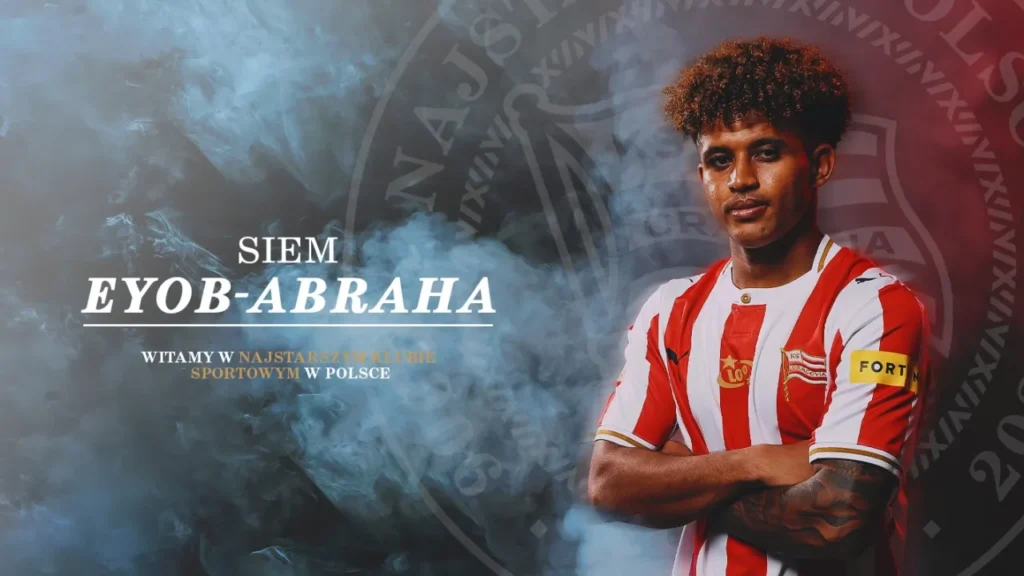 Siem Eyob-Abraha piłkarzem Cracovii! W CV Manchester United i Sheffield United
