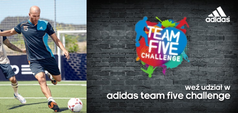 Pasja i serce do gry: startuje Adidas Team Five Challenge