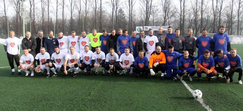 Byli gracze Ruchu i Górnika zagrali dla WOŚP