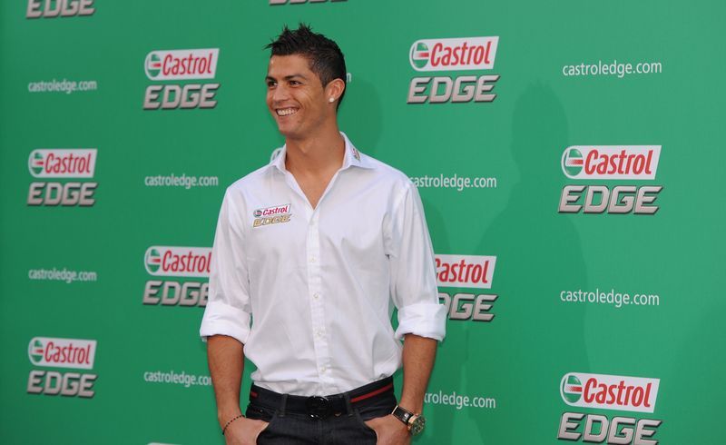 Cristiano Ronaldo na premierze filmu o sobie