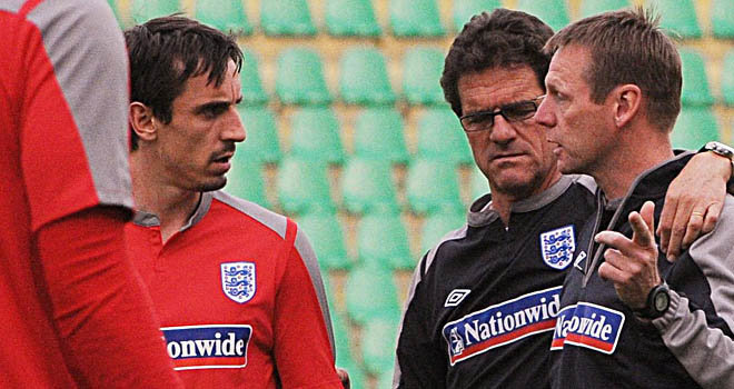 Gary Neville asystentem Roya Hodgsona