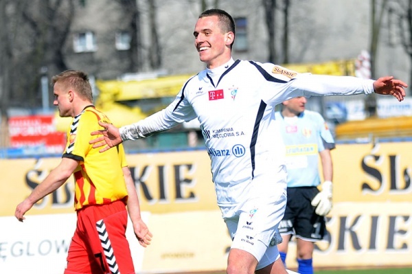 Milik zadowolony z gola