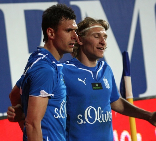 Wojtkowiak i Kriwiec po meczu z Podbeskidziem