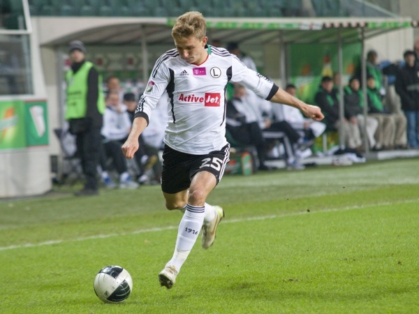 Legia ociera łzy Hapoelu