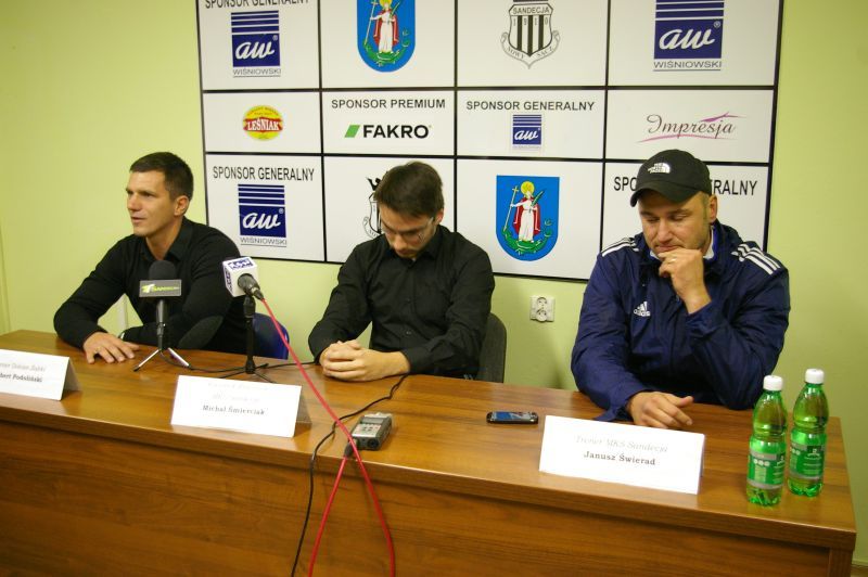 Wypowiedzi po meczu Sandecja – Dolcan