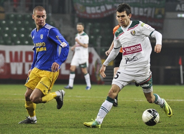 Arkowcy po meczu z Legią