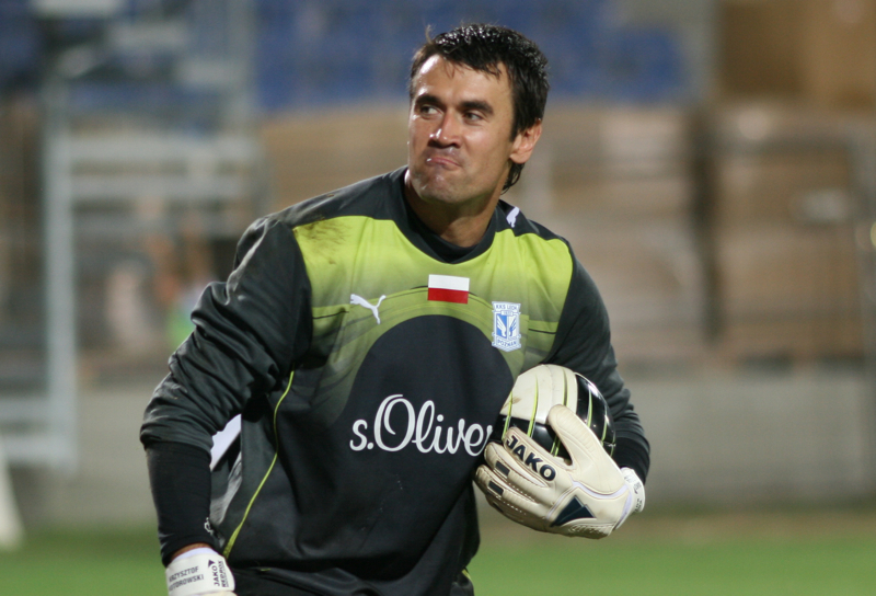 Piłkarze Lecha po meczu w Krakowie