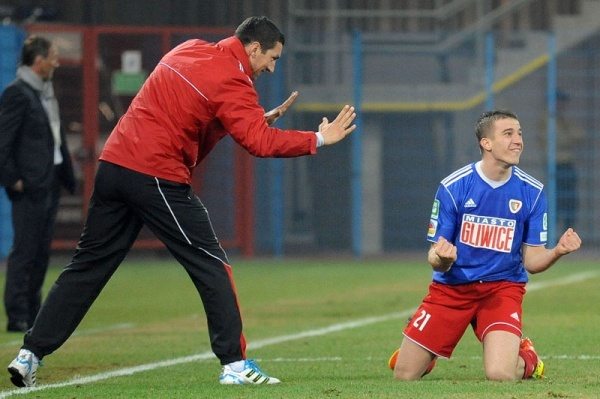 Piast Gliwice pokonuje Sandecję