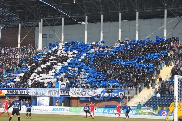 Zawisza lepszy w hicie I ligi!