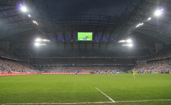 Trybuna na Bułgarskiej zamknięta