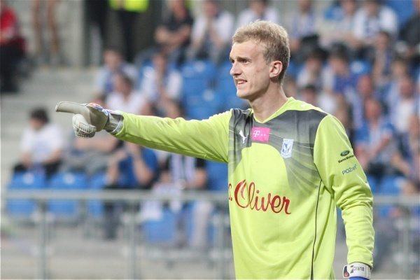 Piłkarze Lecha przed meczem z Khazarem