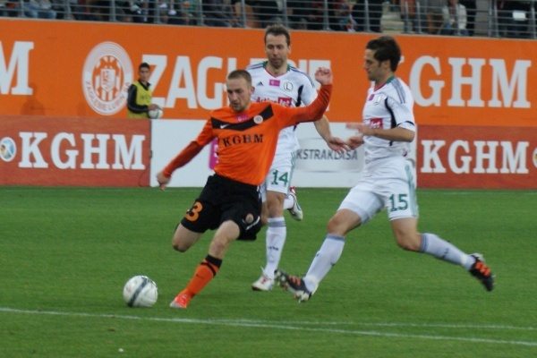 Zawodnicy po meczu Górnik – Zagłębie