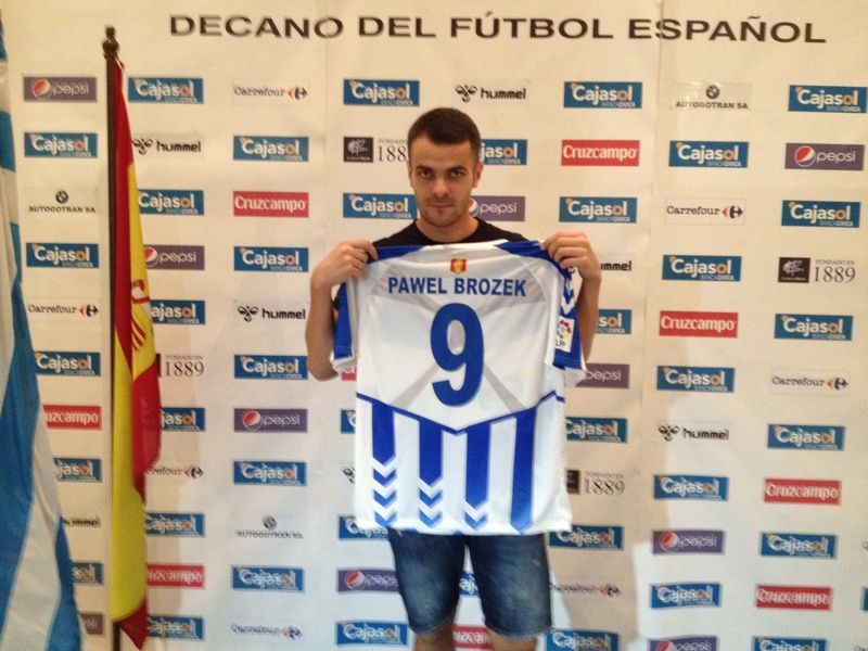 Brożek strzela w Hiszpanii