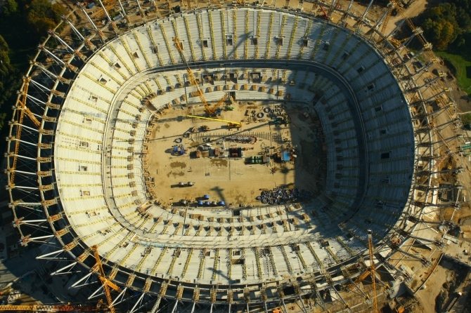 Iglica na Stadionie Narodowym