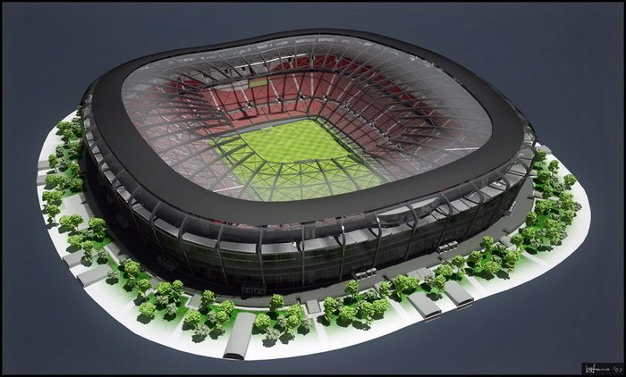 Lech Kaczyński patronem stadionu?