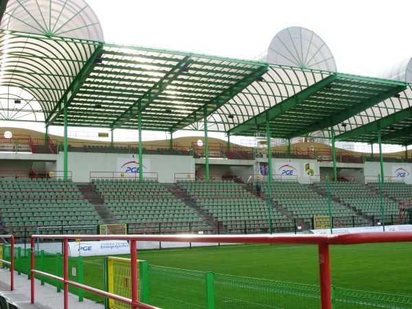 PGE GKS Bełchatów – Arka Gdynia z nową trybuną