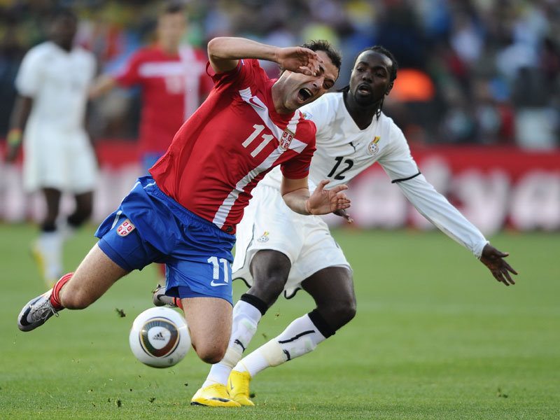 Tagoe robi furorę w Serbii